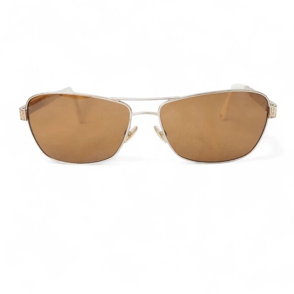 Jimmy Choo CRIS/S Navigator Pilot Style Sunglasses 3YGJD Gold/Snake 57mm - Picture 1 of 12